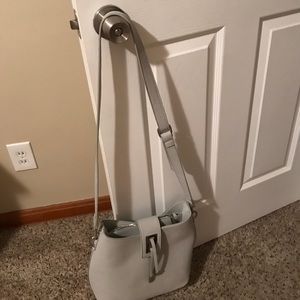 Light gray purse
